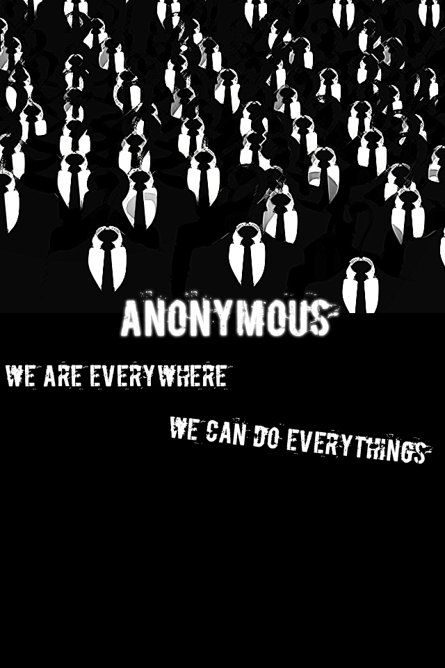 Anonymous Iphone Background image gallery
