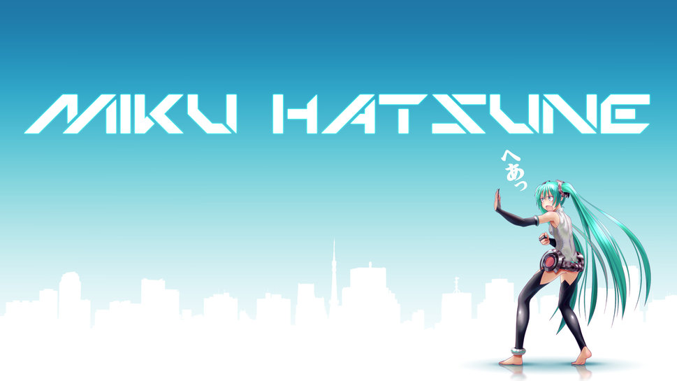 Miku Hatsune Higher Res 1080p wallpaper