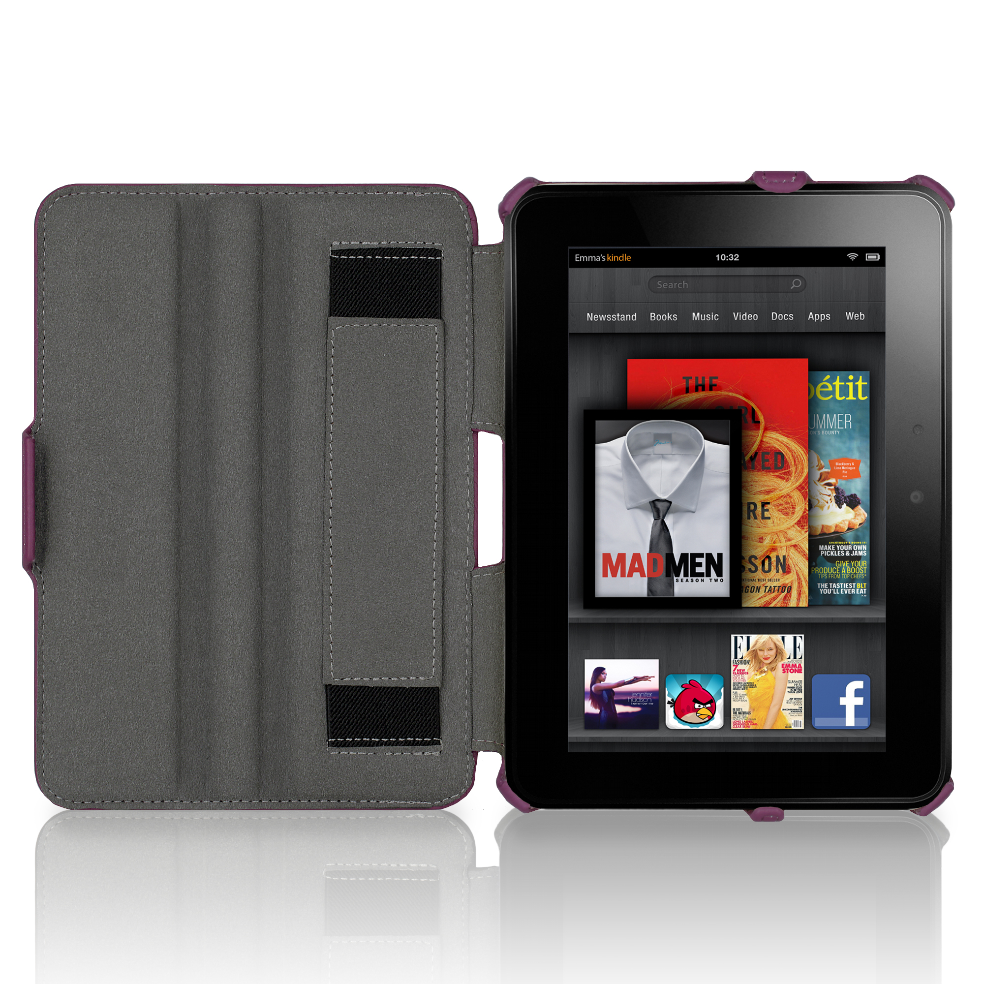 Ace Flip Case For Amazon Kindle Fire HD Inch Tablet Assorted Colors