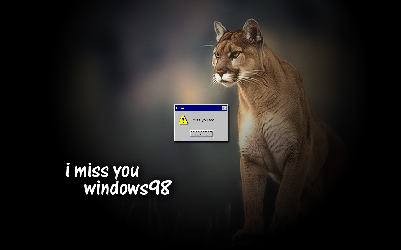 Miss You Windows By Cyberarmy56
