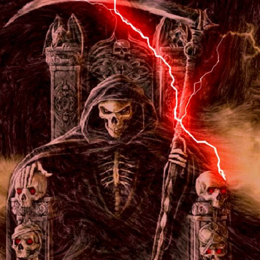 Red Lightning Grim Reaper Live Wallpaper Appstore For Android