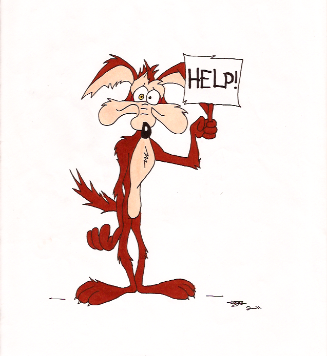 Wile E Coyote Drawing Unleashed2594 Mar