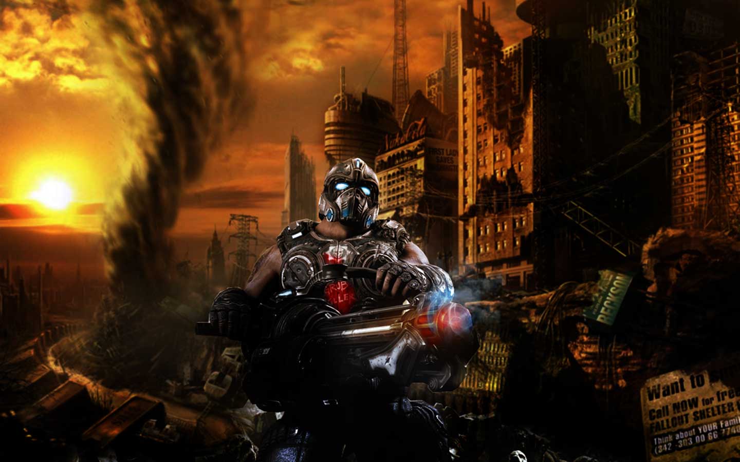 Gears Of War Wallpaper HD In Games Imageci