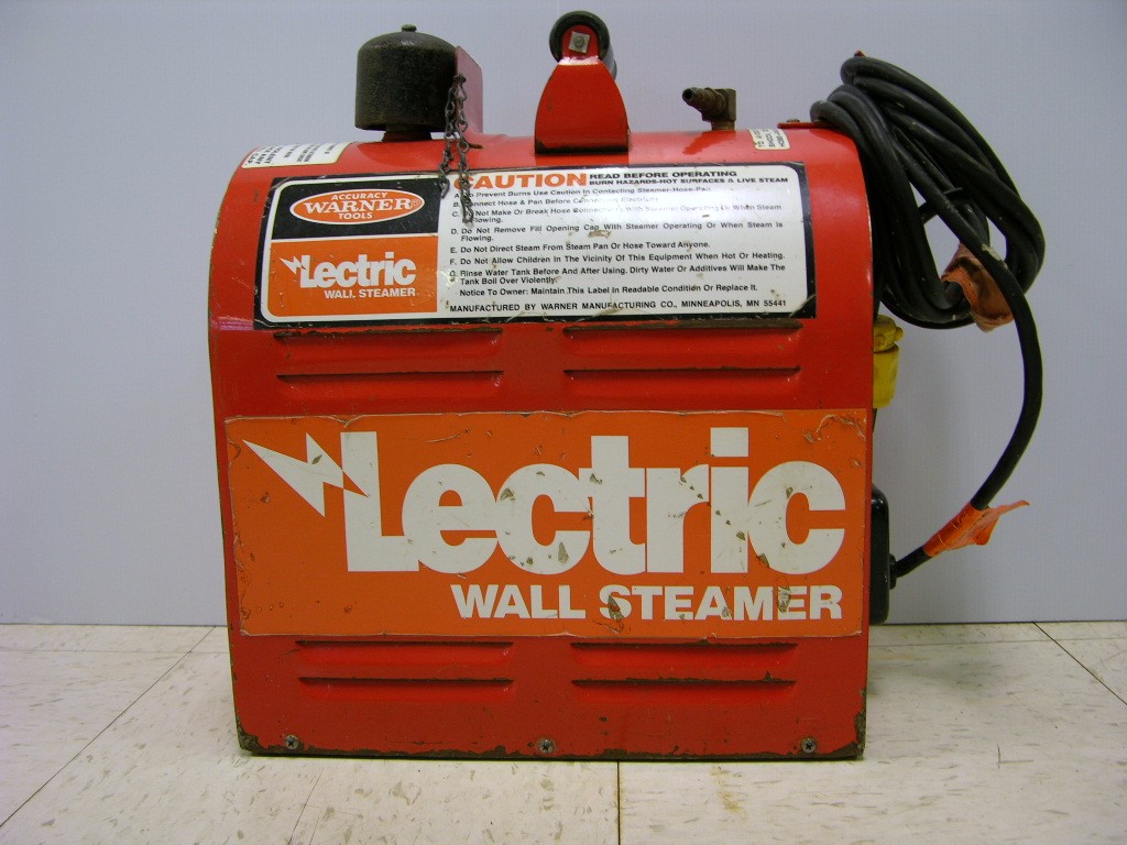 Warner Lectric 5676 Electric Wallpaper Steamer Stripper Remover w Pans