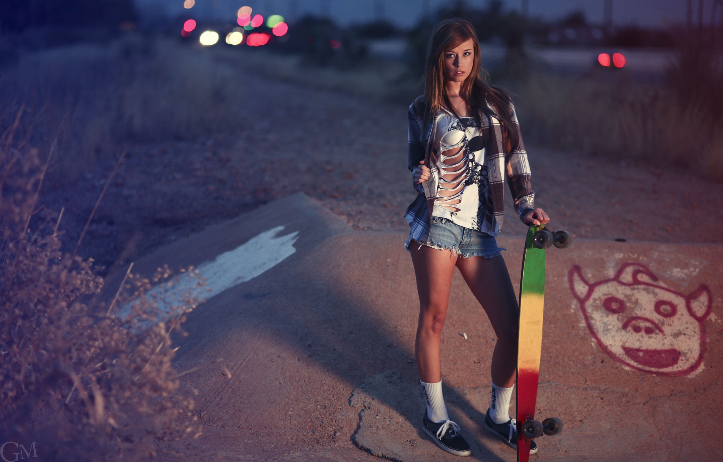 Skater Girl Wallpaper And Image Pictures Photos
