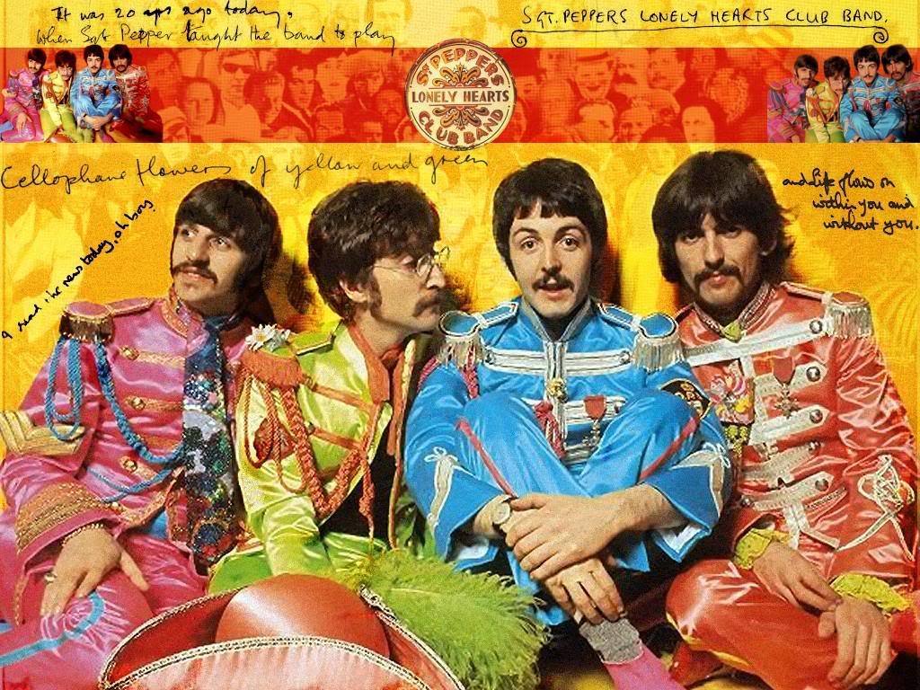The Beatles Classic Rock Wallpaper