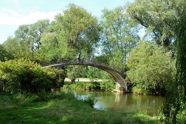 Bridge Over The Cherwell University Parks Oxford Photo
