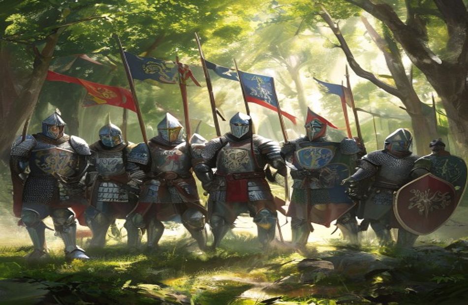 Medieval Knights Wallpaper