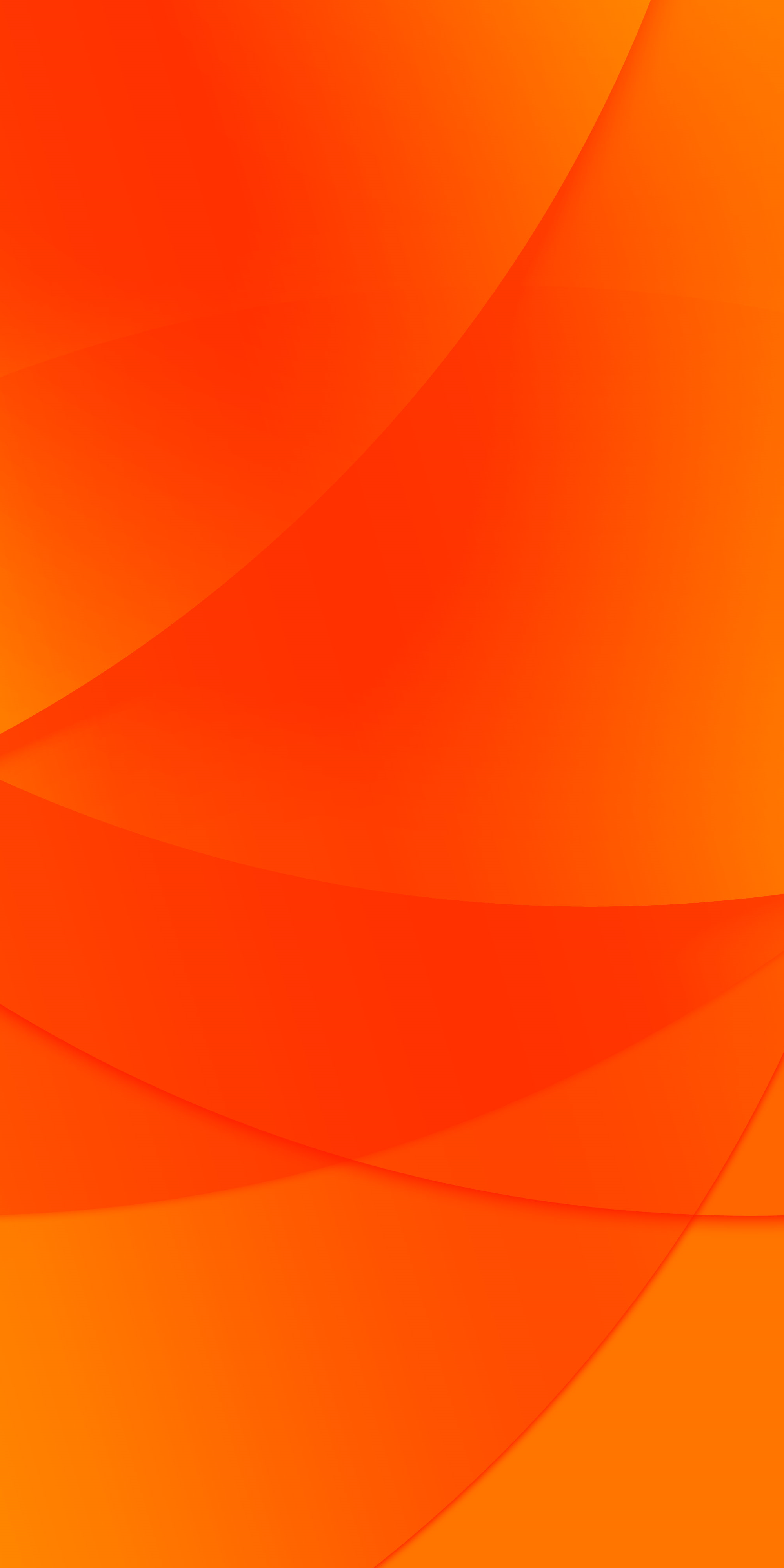 Orange And Yellow Wavy Lines Wallpaper