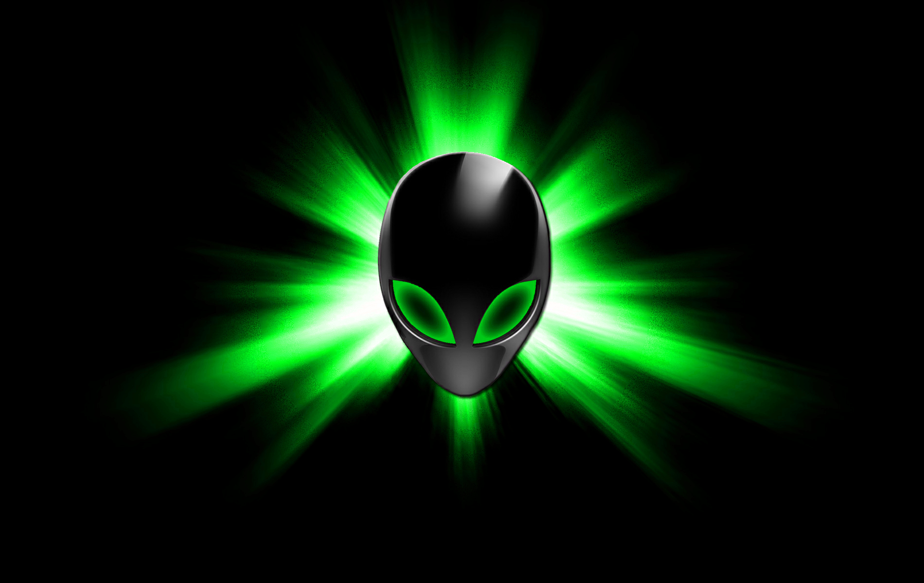 Alienware Wallpaper Green Star Greenby