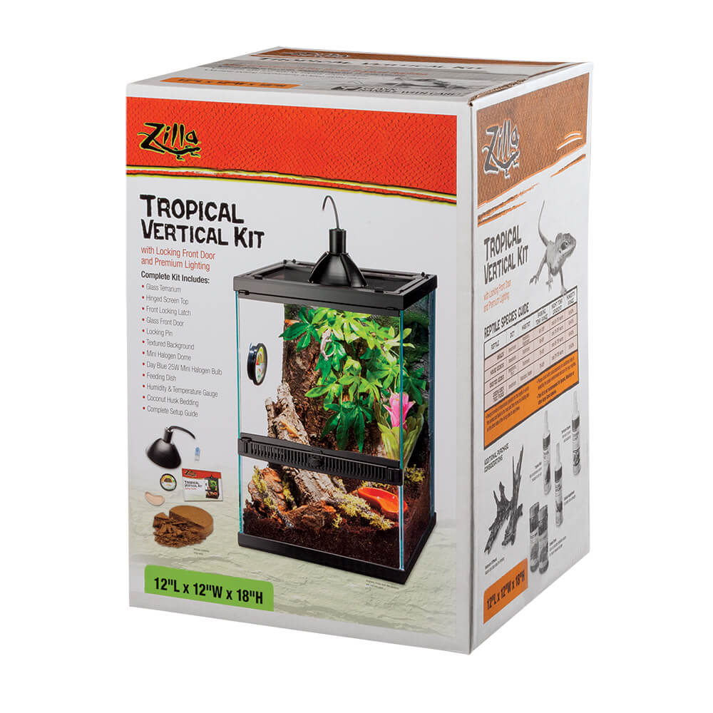Tropical Vertical Kits Terrarium Zilla