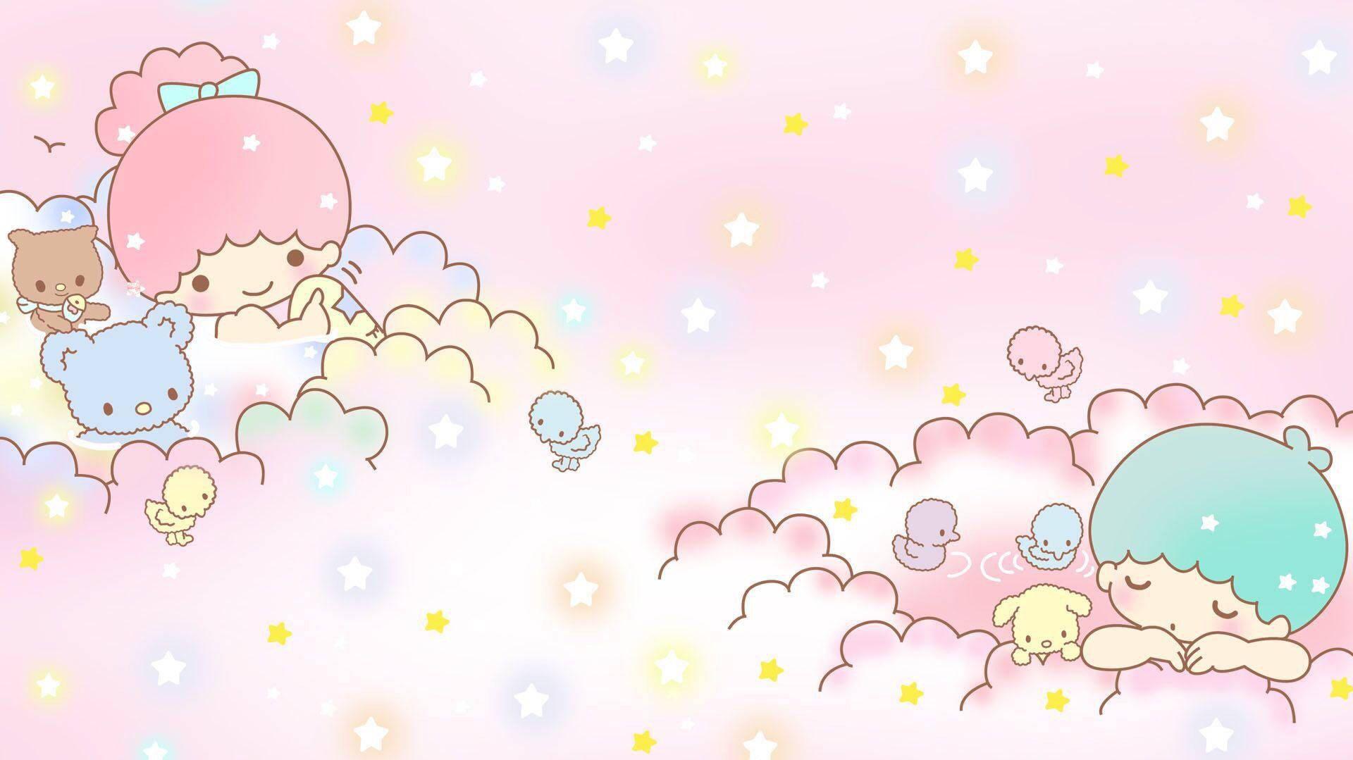 Download Little Twin Stars Sanrio Characters Wallpaper