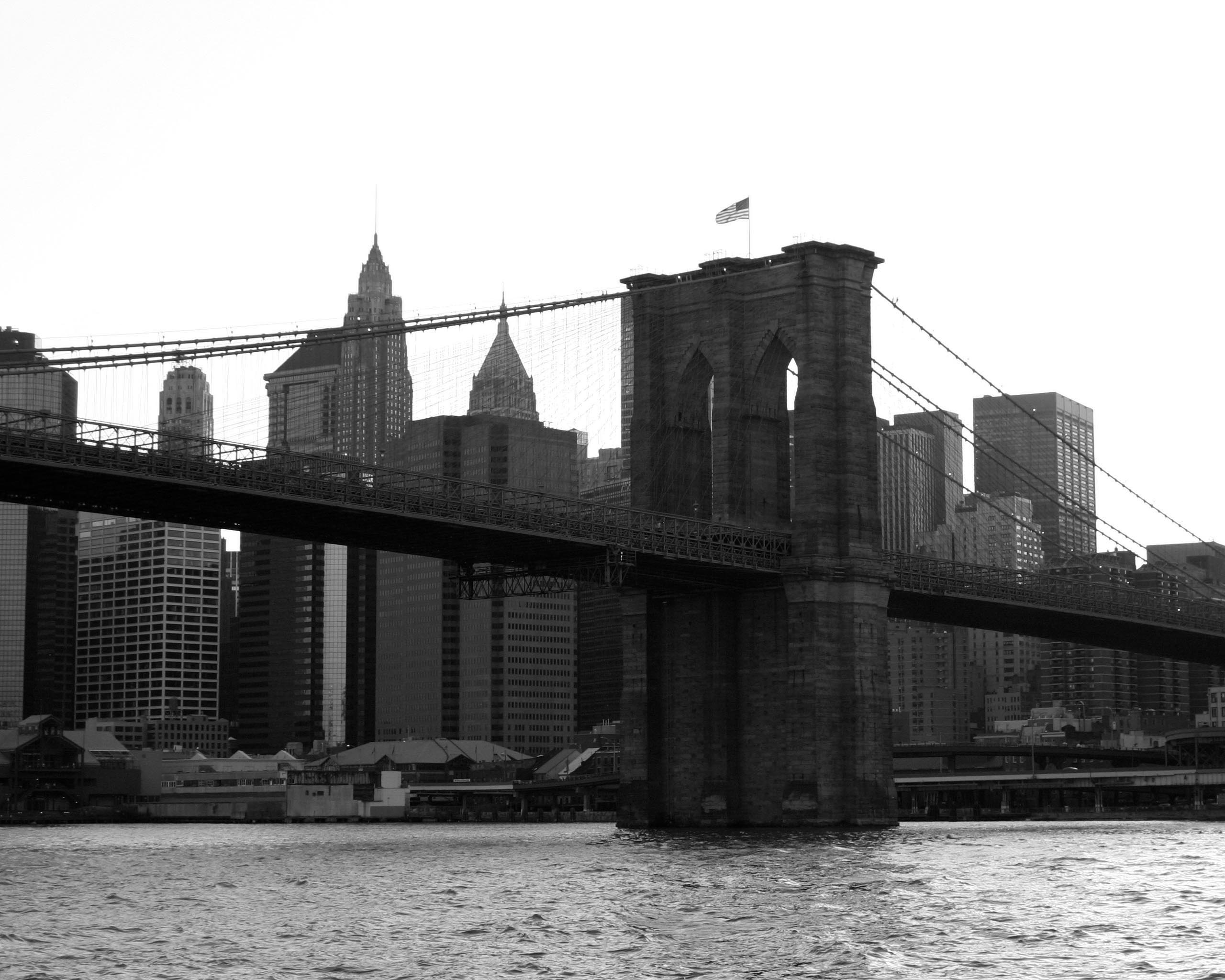 Brooklyn Bridge Manhattan New York City Bridges Wallpaper Hq