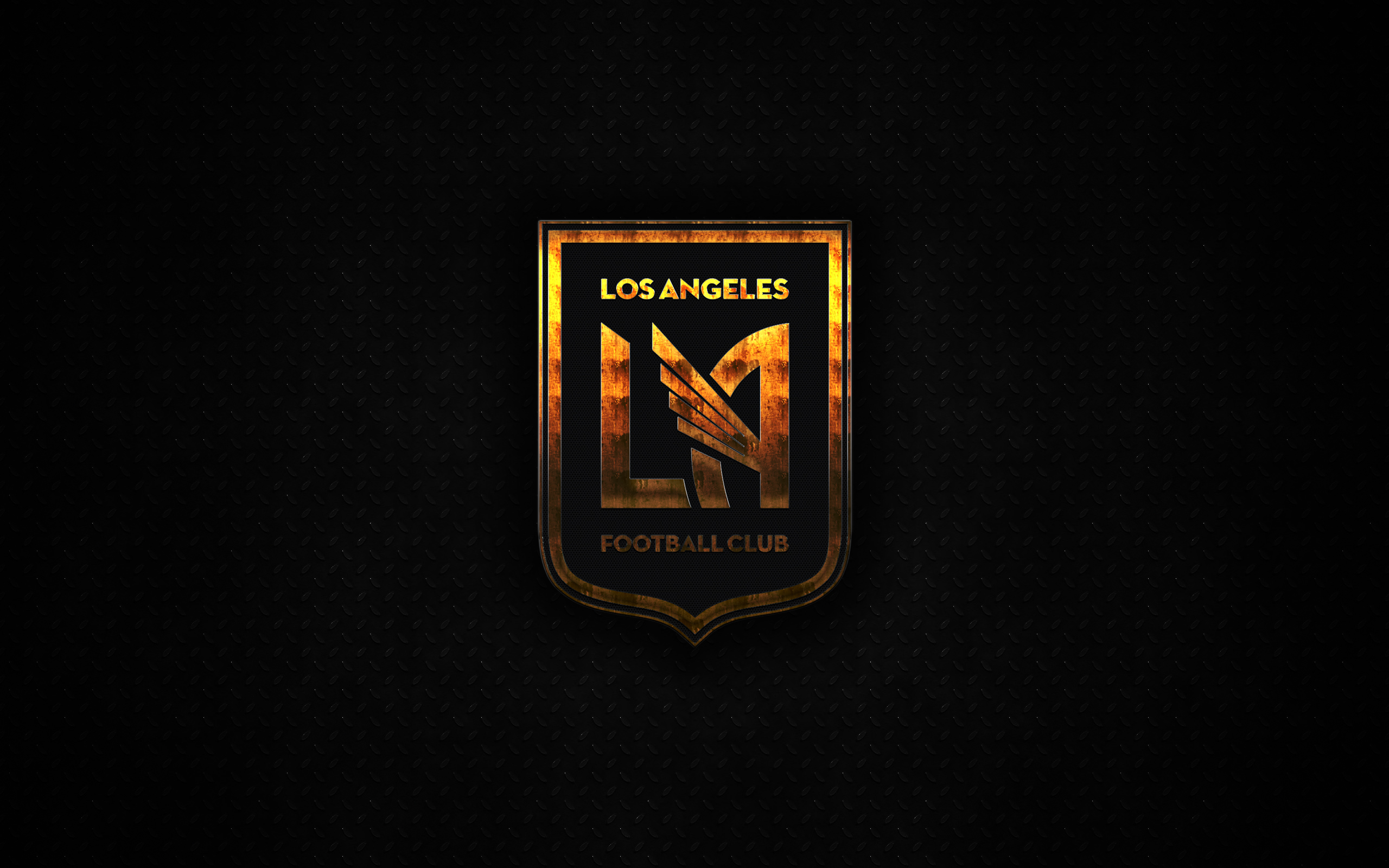 Los Angeles Football Club Logo HD Wallpaper Background Image