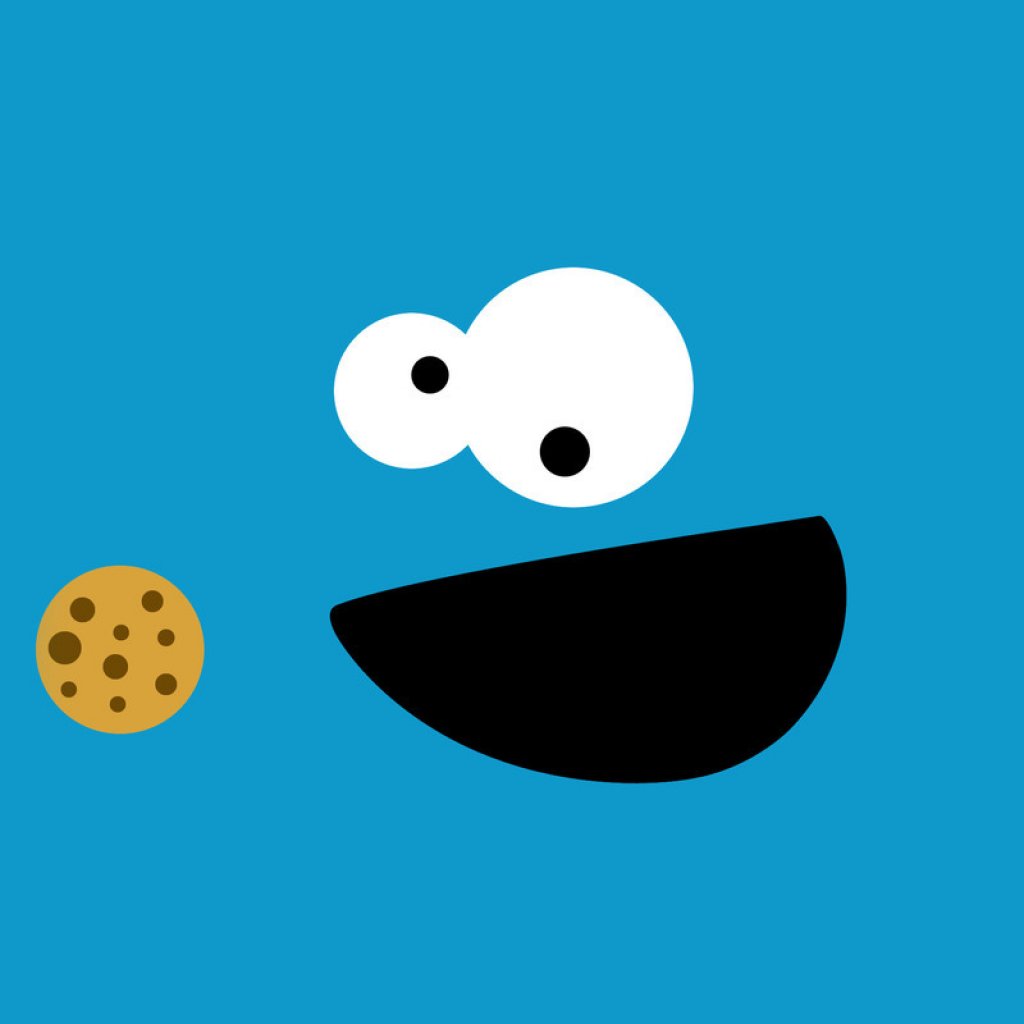Cookie Monster HD iPad Wallpaper Designs iPadwallsdepot