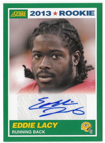 Card Of The Day Eddie Lacy Score Rookie Auto Sports Info