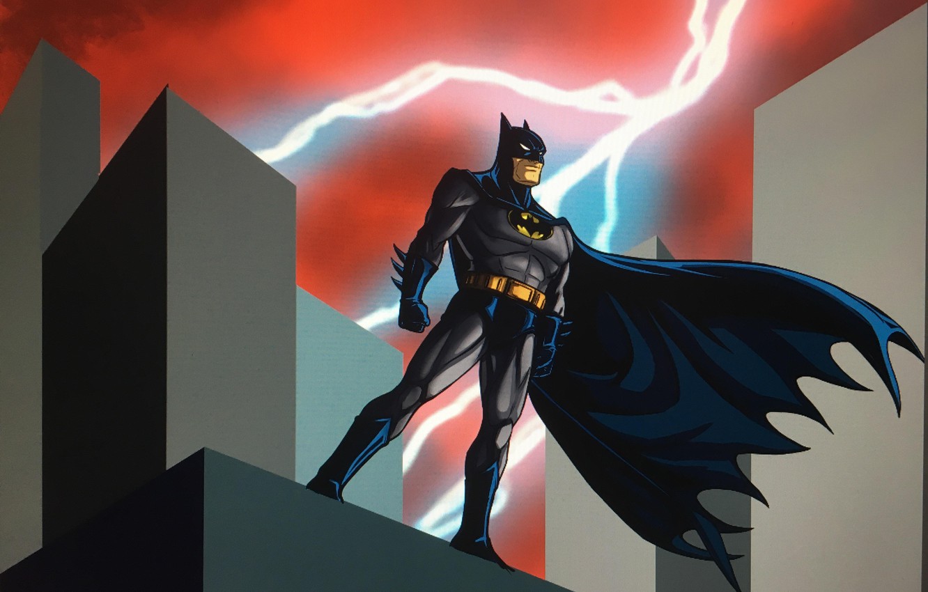 Wallpaper Batman Comics Bruce Wayne Animated Siries images for 1332x850