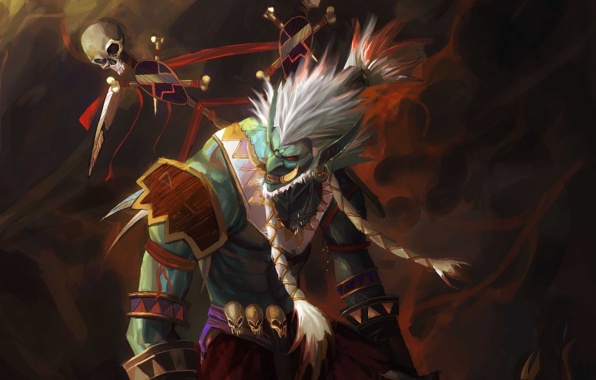 World Of Warcraft Troll Shaman Wow Totem Wallpaper