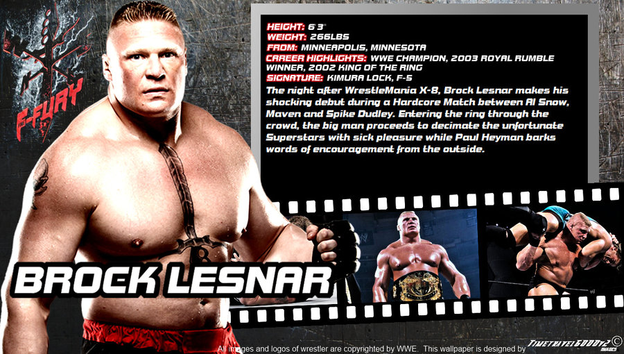 Wwe Brock Lesnar Id Wallpaper Widescreen By Timetravel6000v2