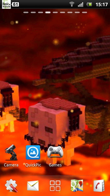 Minecraft Live Wallpaper Android
