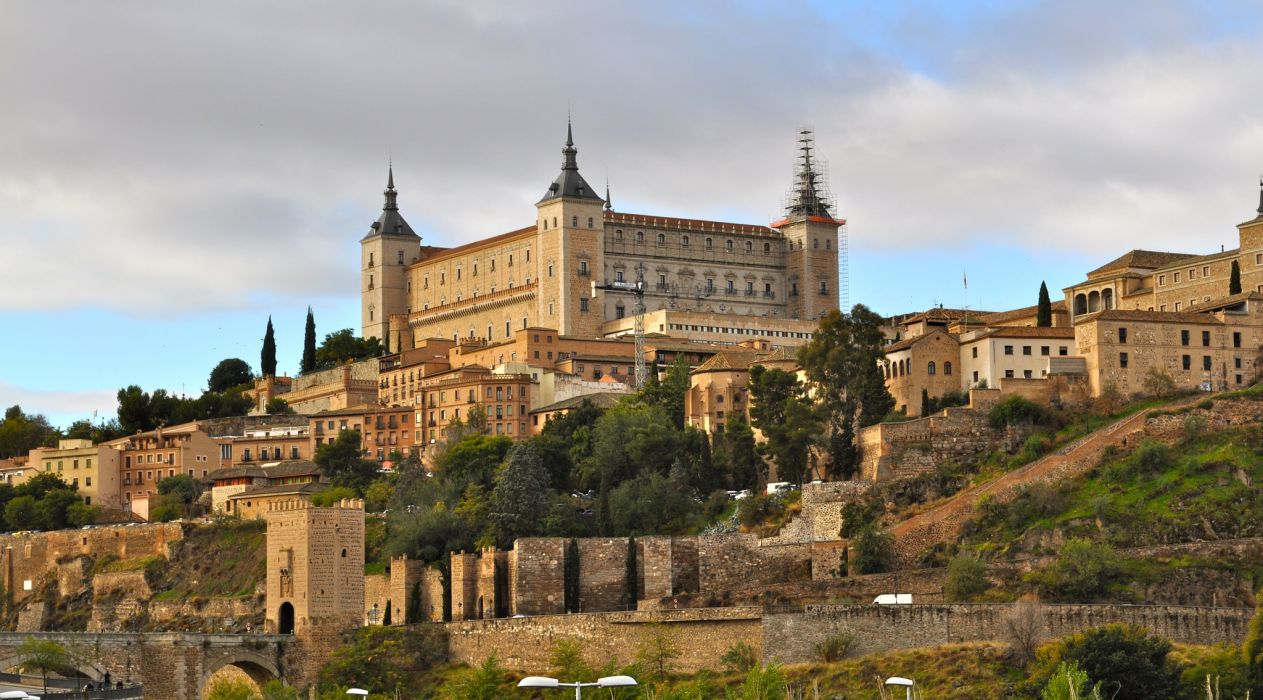 Toledo Spain Castle G Wallpaper