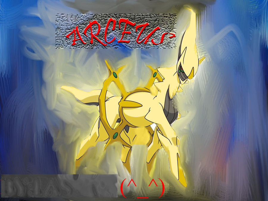 Arceus Pokemon By Pokedrew1313