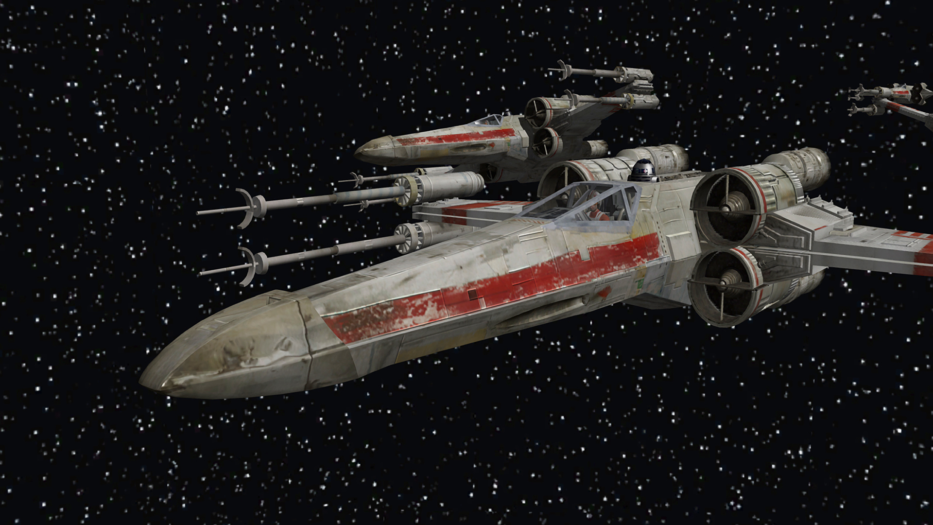Star Wars Outer Space Stars X Wing Wallpaper