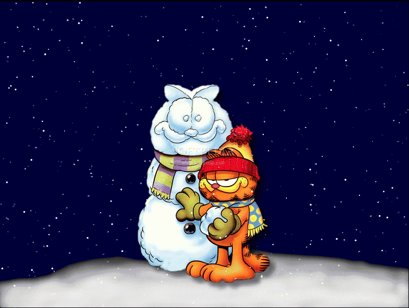 Garfield S Snowman Demo Screensaver Screenshots
