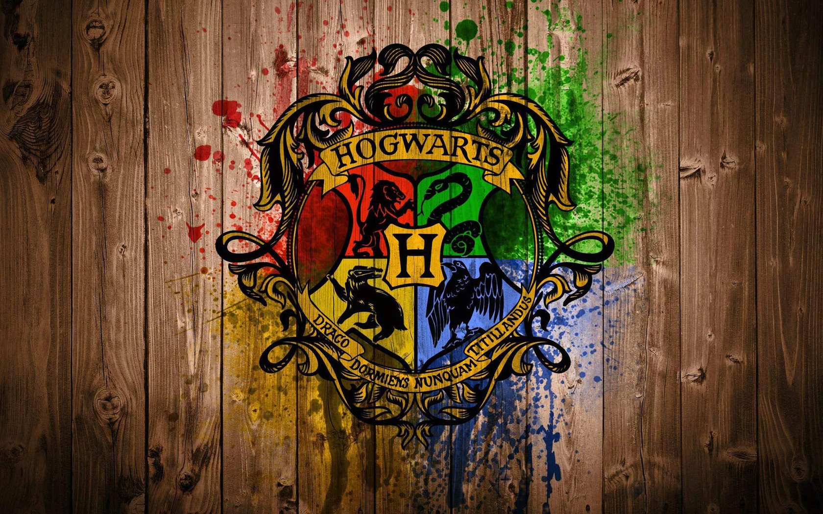 Hogwarts logo   Harry Potter wallpaper 18396 1680x1050