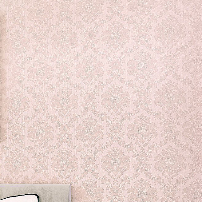 Light Pink Wallpaper In From Home Garden On Aliexpress