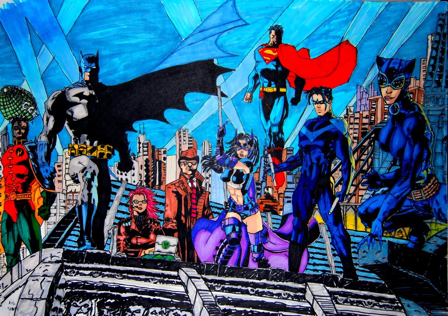 Hush Batman Wallpaper By Nick Bray