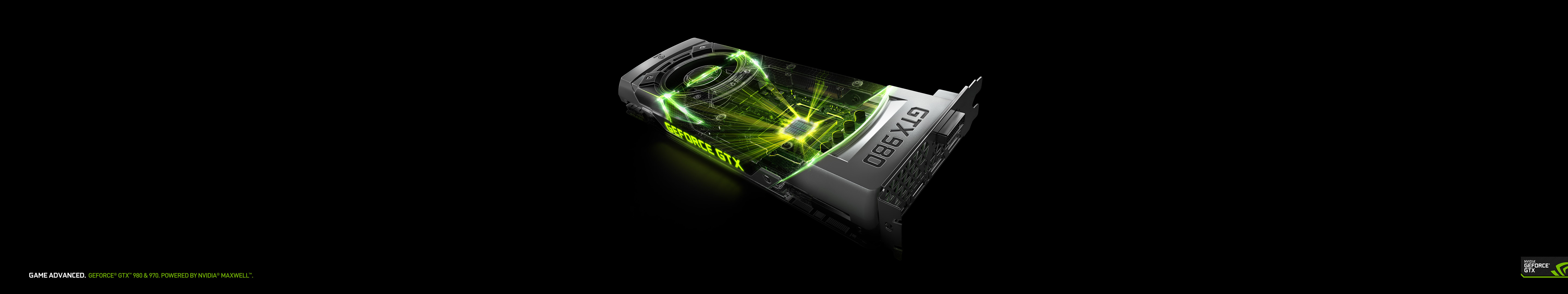 Geforce Gtx And Game Advanced Wallpaper