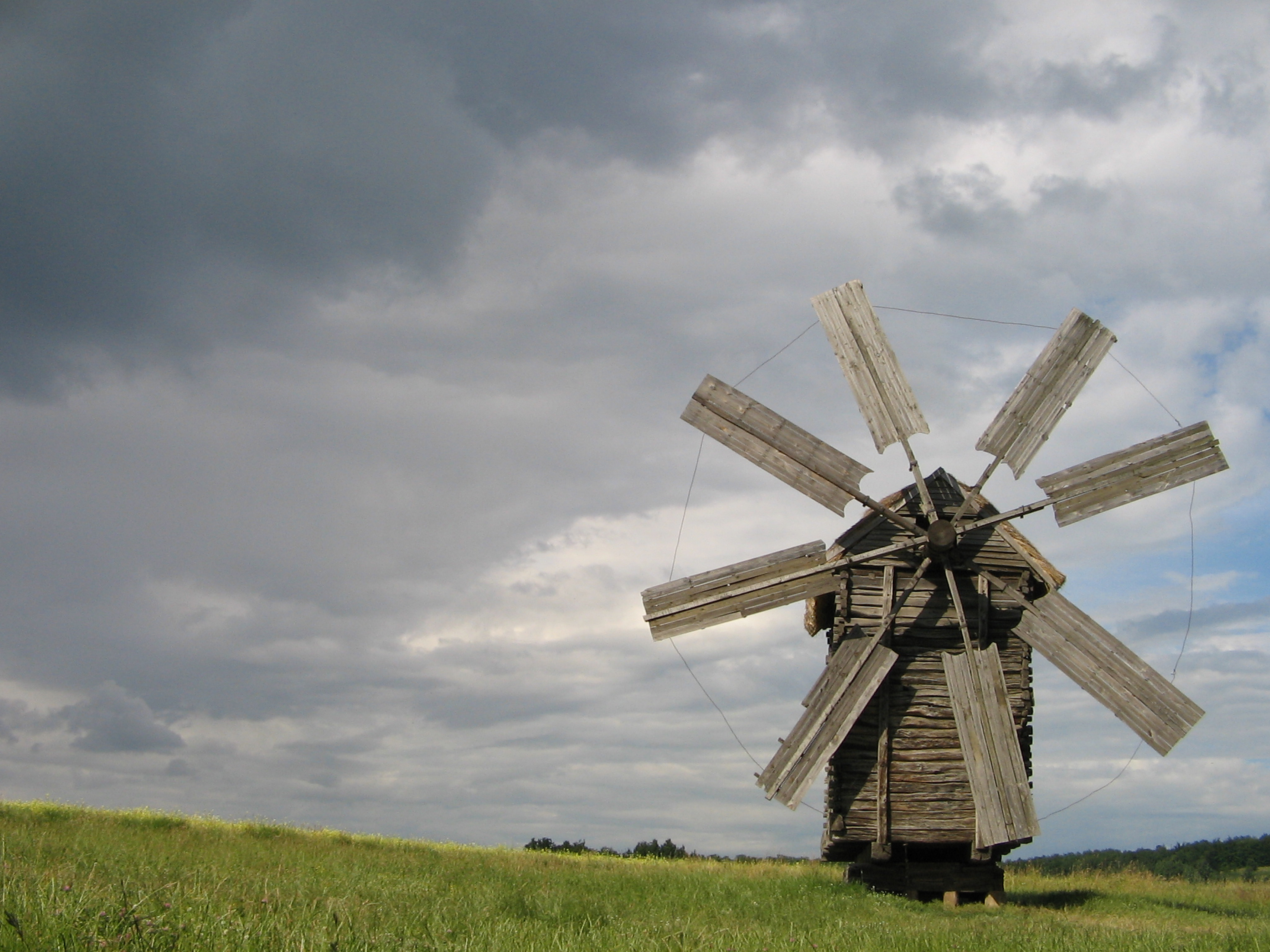 Background Wallpaper Windmill