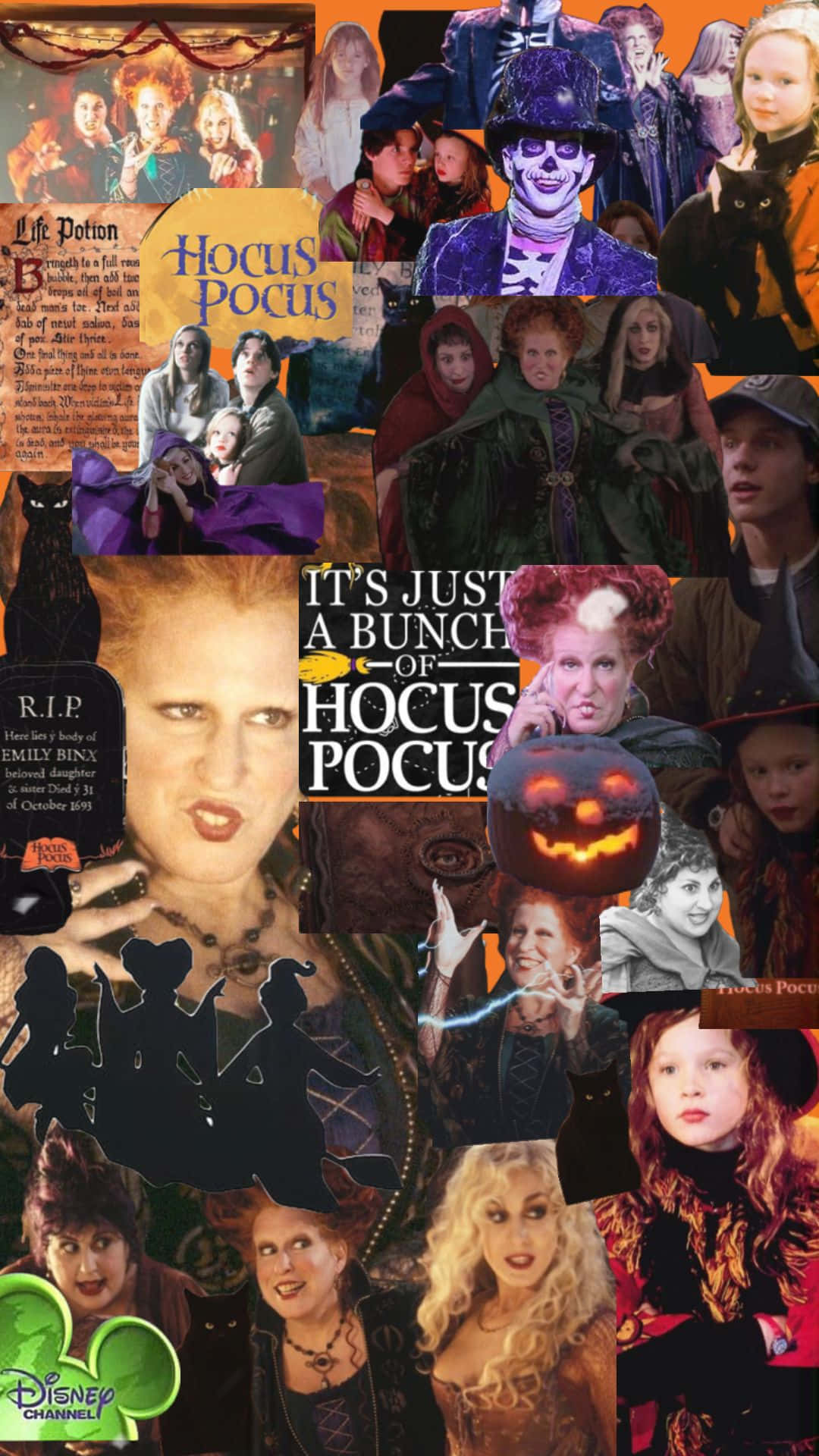 Hocus Pocus iPhone Wallpaper