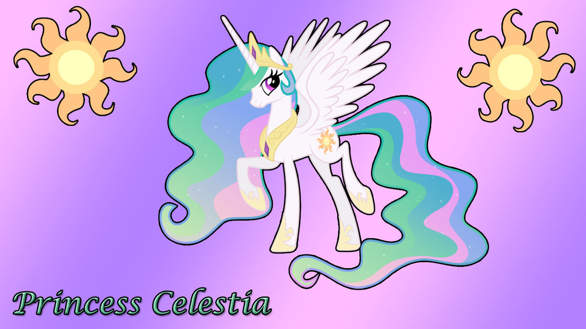 Princess Celestia Wallpaper By Tzortzinaerk