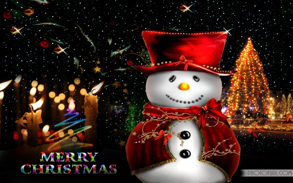Happy Christmas Wallpaper For Desktop Background And Laptop Or