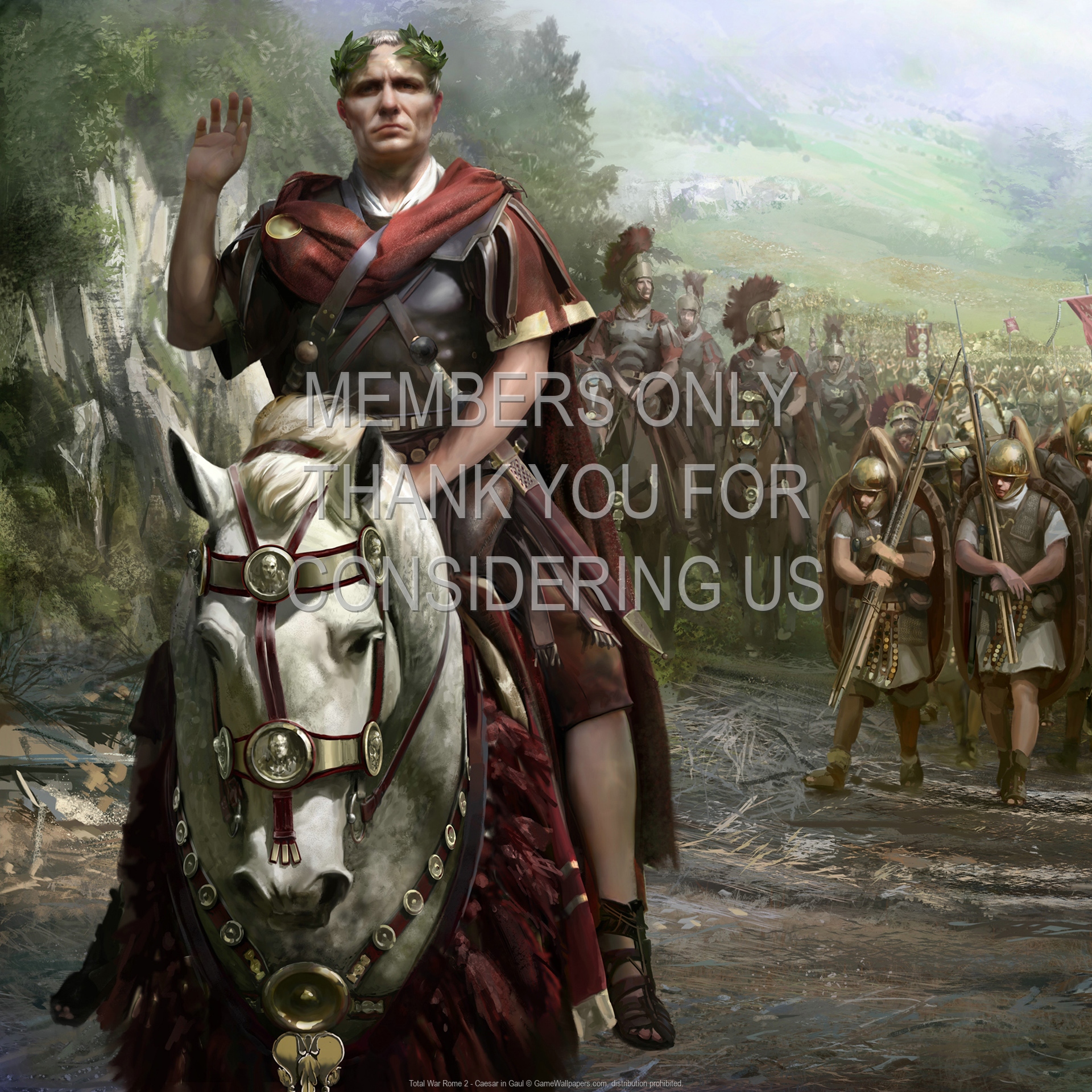 Total War Rome Caesar In Gaul Wallpaper