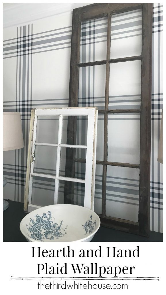 Hearth And Hand By Magnolia Wallpaper Plaid Print The Third