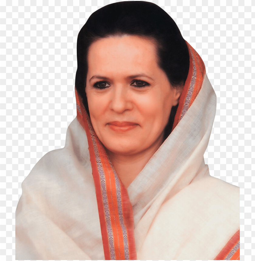 sonia gandhi PNG image with transparent background TOPpng