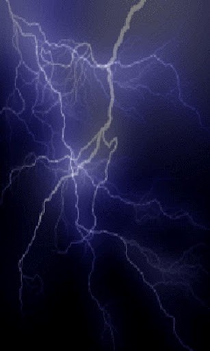 Lightning Storm Live Wallpaper Showing A Ferocious Streaks