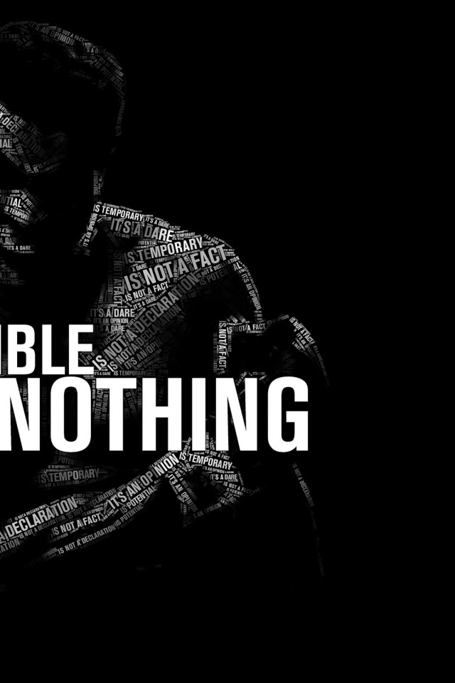 Nothing Is Impossible Full HD Wallpaper For Desktop And Mobiles