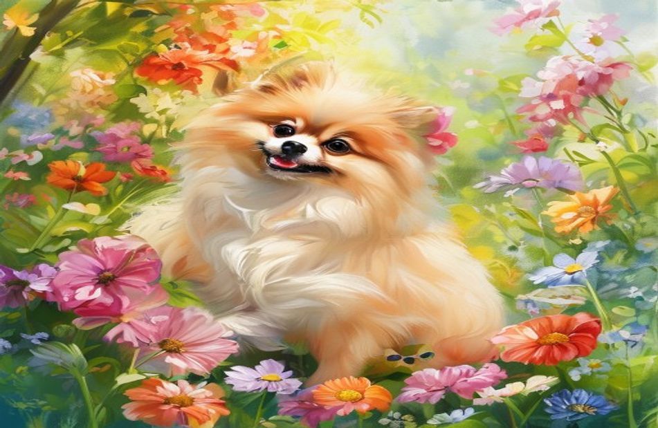 Teacup Pomeranian Wallpaper