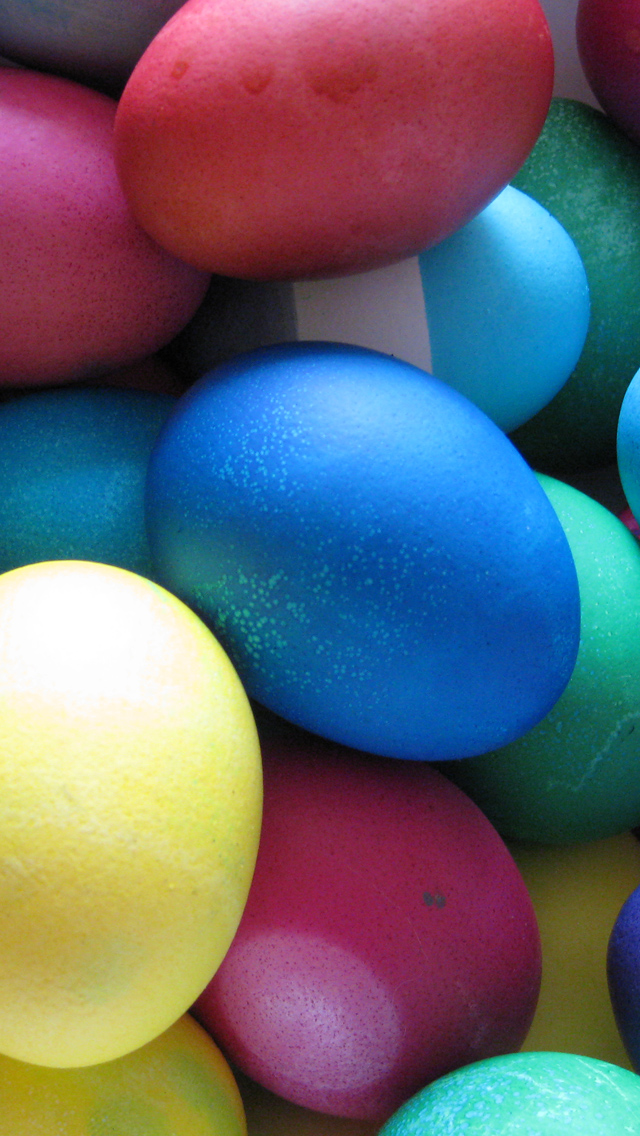 Happy Easter 2013   Free Download Easter Eggs iPhone 5 HD Wallpapers