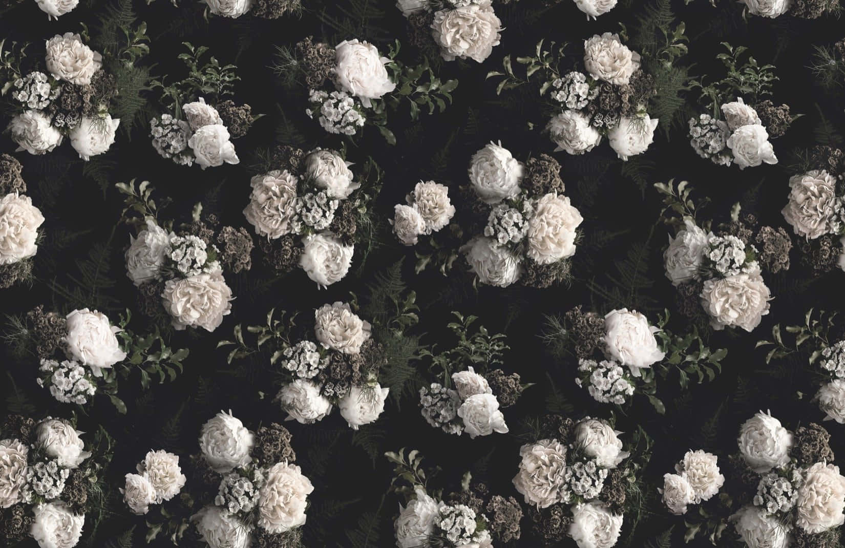 Dark Flower Aesthetic Wallpaper