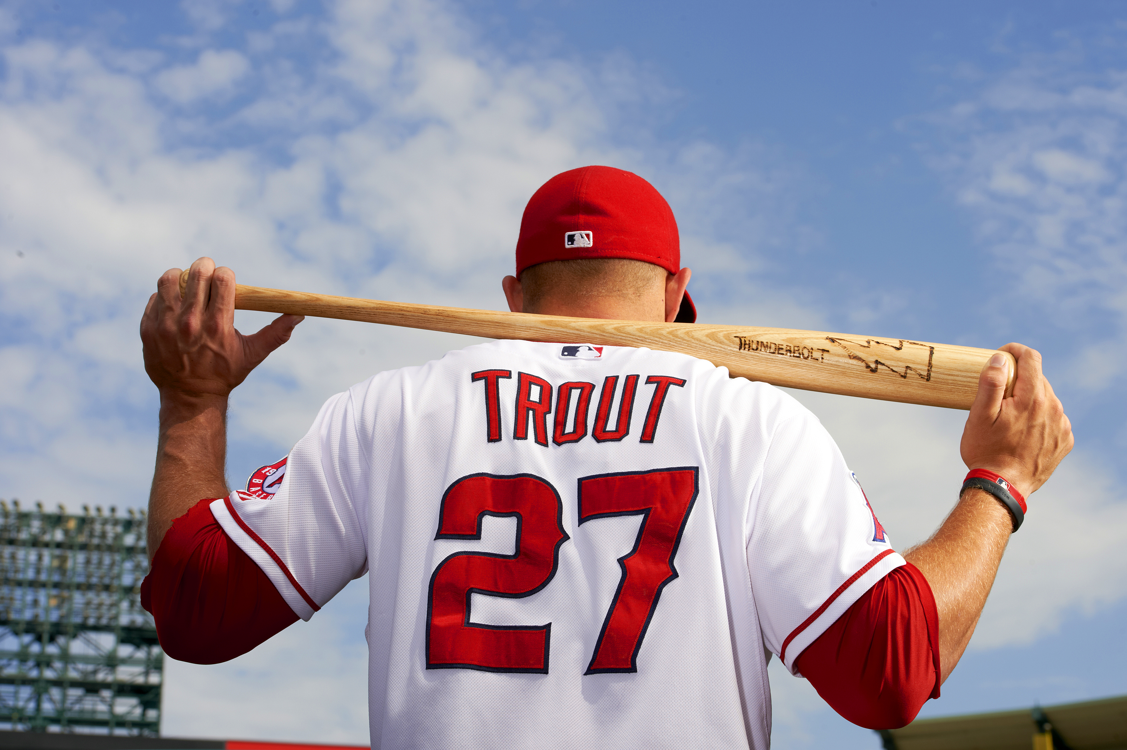 Mike Trout Wallpaper The Stuff Of Dreams Quickly Became S