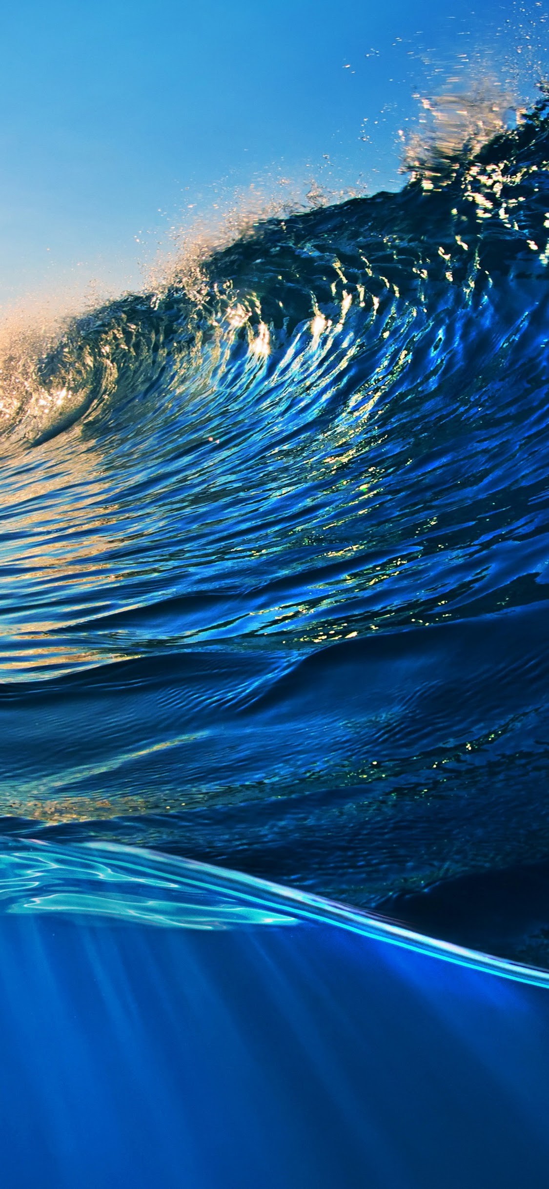 iPhone Xs X Data Src Ocean Wave Wallpaper