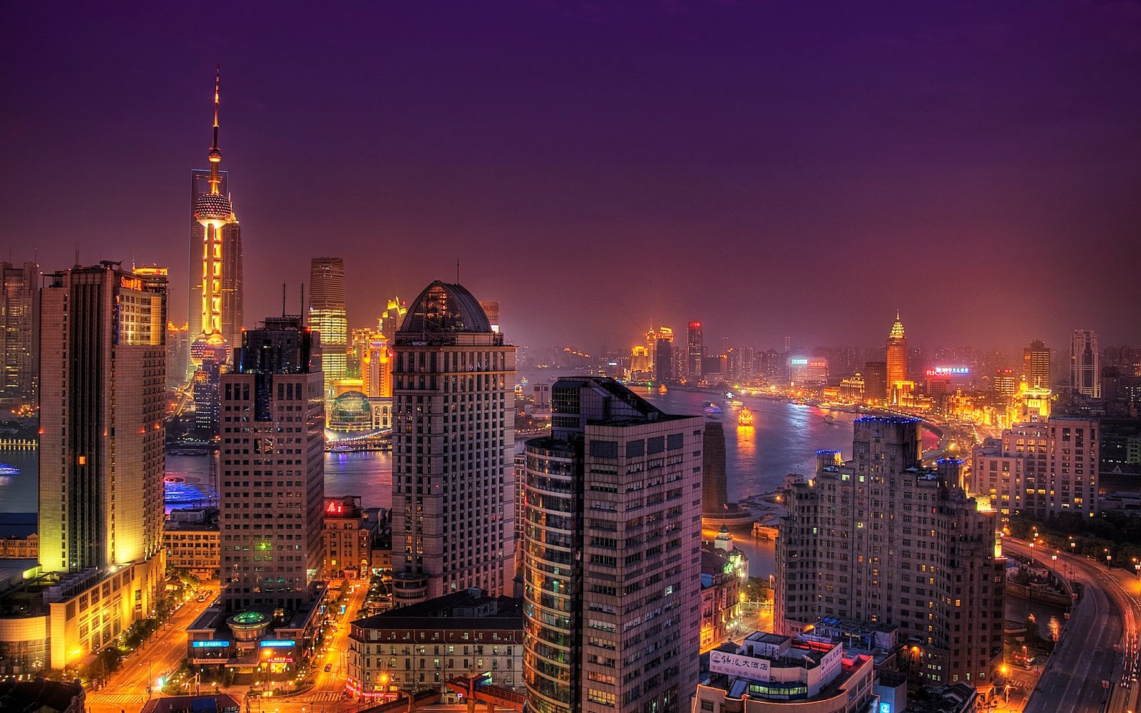 Cities Of The World Wallpaper HD Part Singapore Shanghai Sao