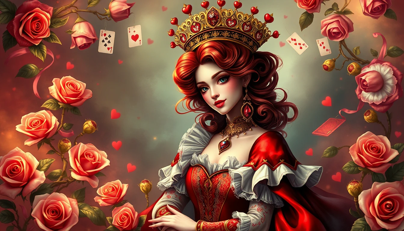 Queen Of Hearts Wallpaper