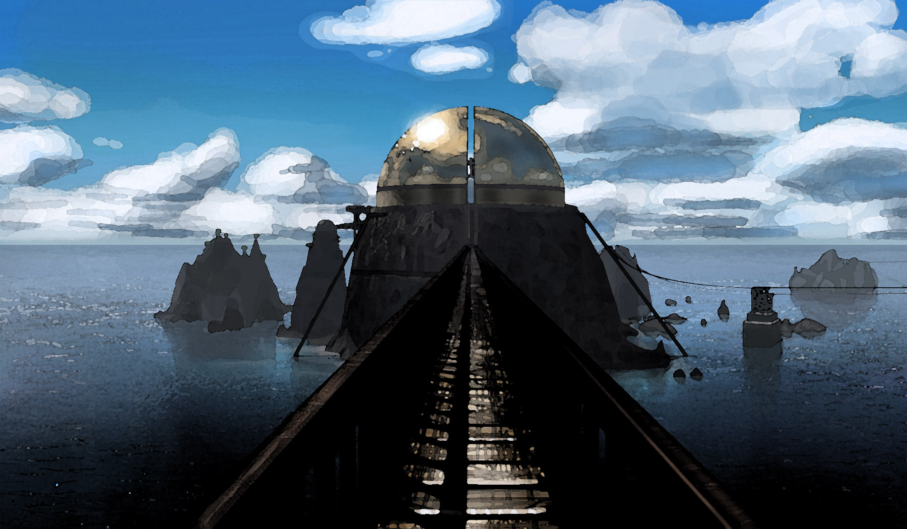 myst pc game cleft wallpaper