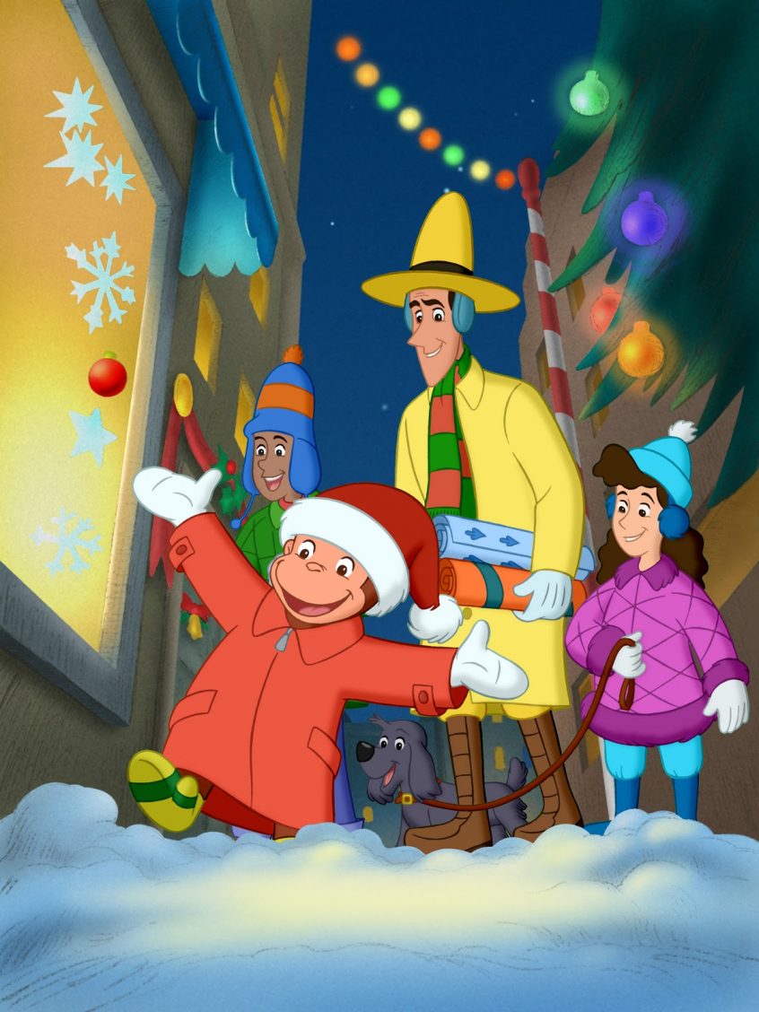 Curious George Wallpaper For Mobile Christmas Coloring